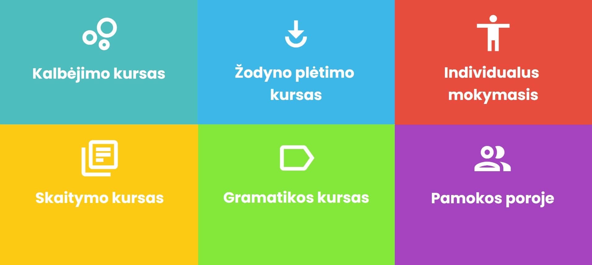Papildomi kursai pradedantiesiems